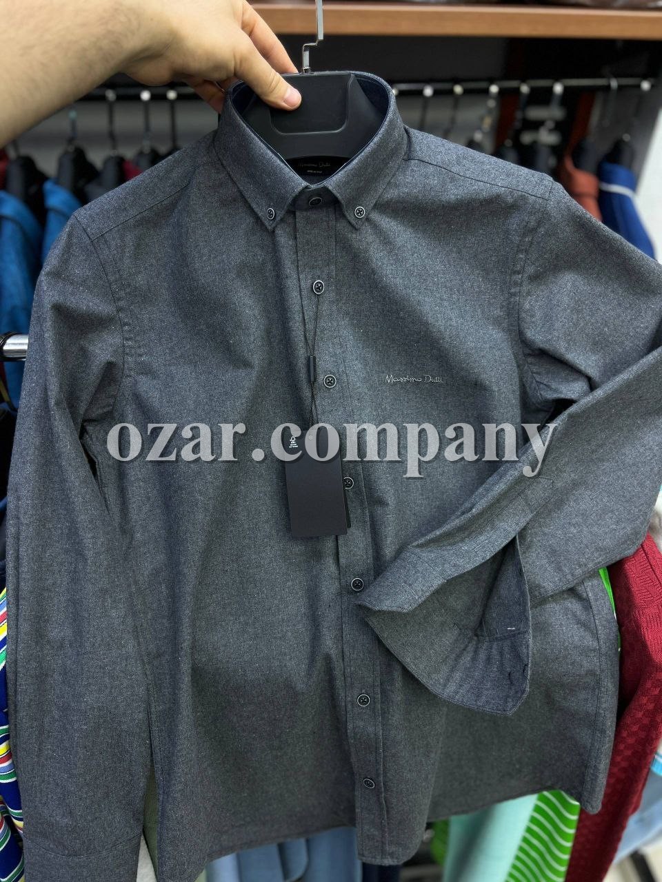 Мужская Рубашка Massimo Dutti Мужская Рубашка Massimo Dutti