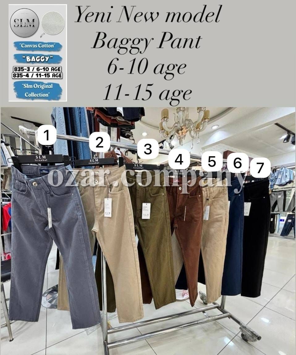 Джинсы Baggy Для Мальчика SLM Kids (6-7-8-9-10лет)