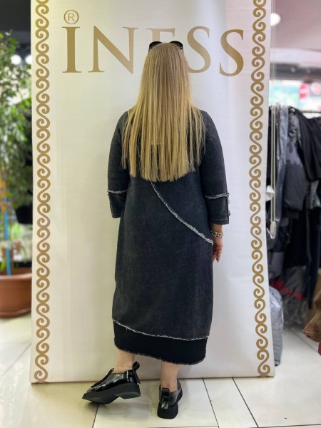 Женское Джинсовое Платье Iness (Большие размеры)