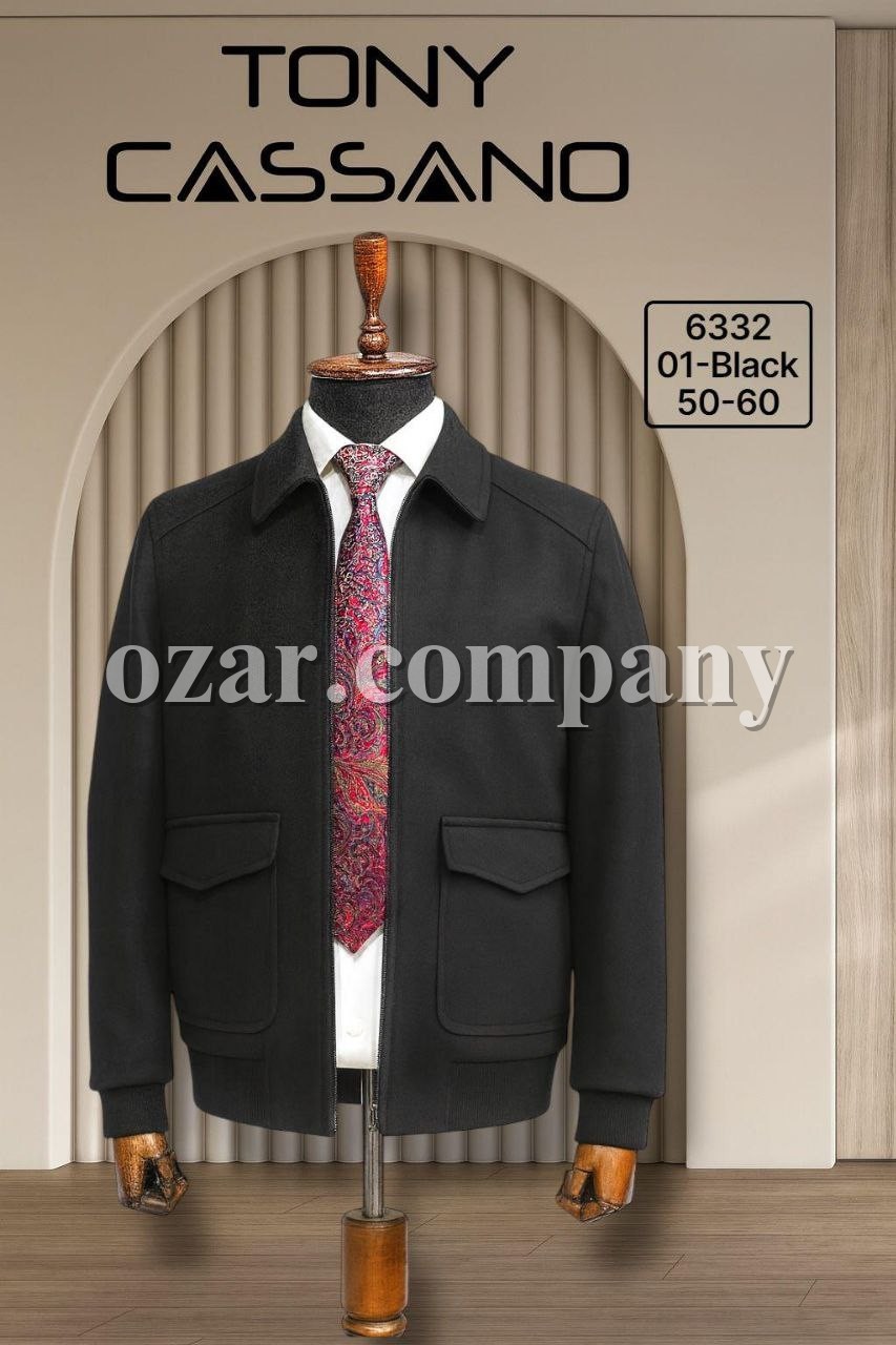 Мужская Кашемировая Куртка Tony Cassano
