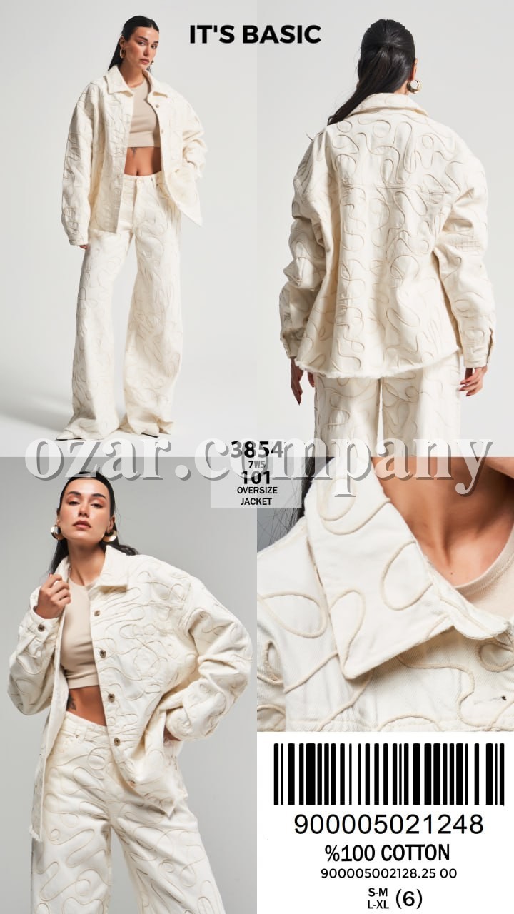 Женский Джинсовый Жакет ITS Basic  Женский Джинсовый Жакет ITS Basic