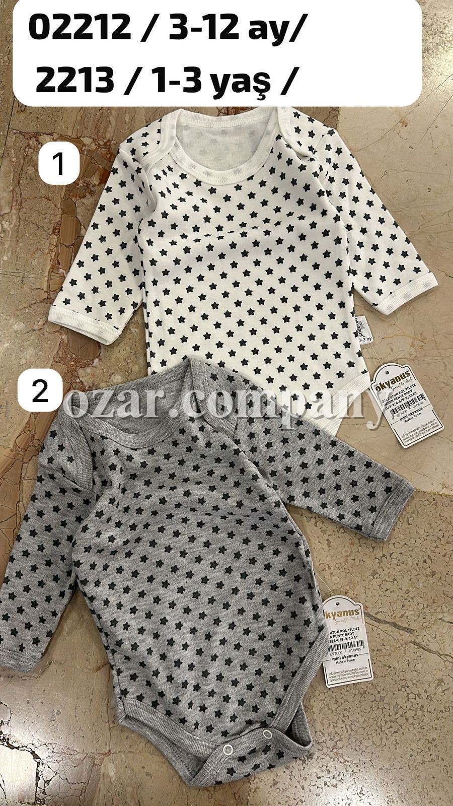 Бодик Детский Okyanus (1-2-3лет)  Бодик Детский Okyanus (1-2-3лет)