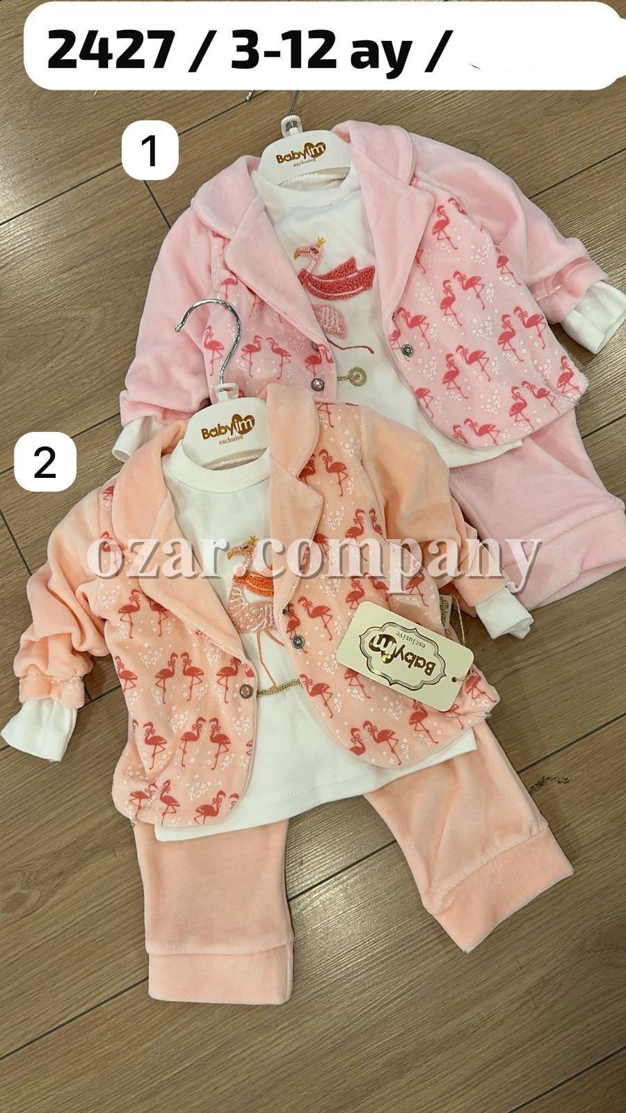 Костюм Тройка Для Девочки Baby Im (3-6-9-12мес.) Костюм Тройка Для Девочки Baby Im (3-6-9-12мес.)