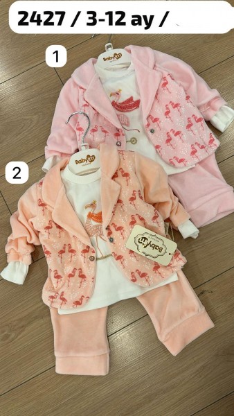 Костюм Тройка Для Девочки Baby Im (3-6-9-12мес.)