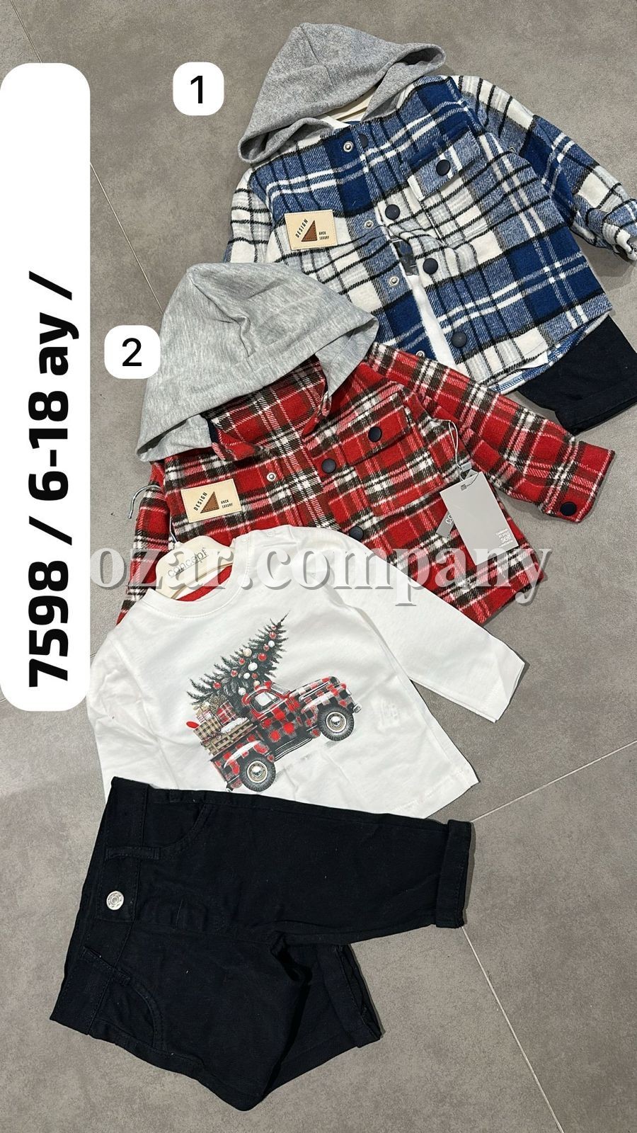 Костюм Тройка Для Мальчика Concept (6-9-12-18мес.) Костюм Тройка Для Мальчика Concept (6-9-12-18мес.)