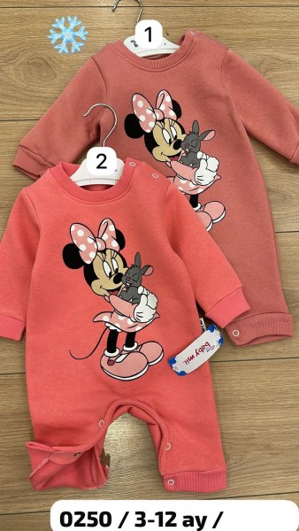 Трикотажный Человечек На Флисе Для Девочки Baby Mii (3-6/6-9/9-12мес.) Трикотажный Человечек На Флисе Для Девочки Baby Mii (3-6/6-9/9-12мес.)