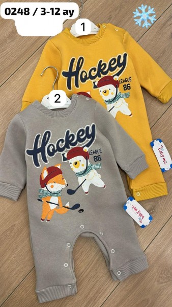 Трикотажный Человечек На Флисе Для Мальчика Baby Mii (3-6/6-9/9-12мес.) Трикотажный Человечек На Флисе Для Мальчика Baby Mii (3-6/6-9/9-12мес.)