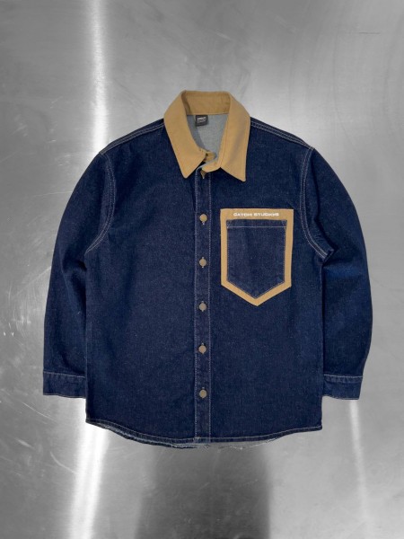 Мужская Джинсовая Рубашка Catch Мужская Джинсовая Рубашка Catch