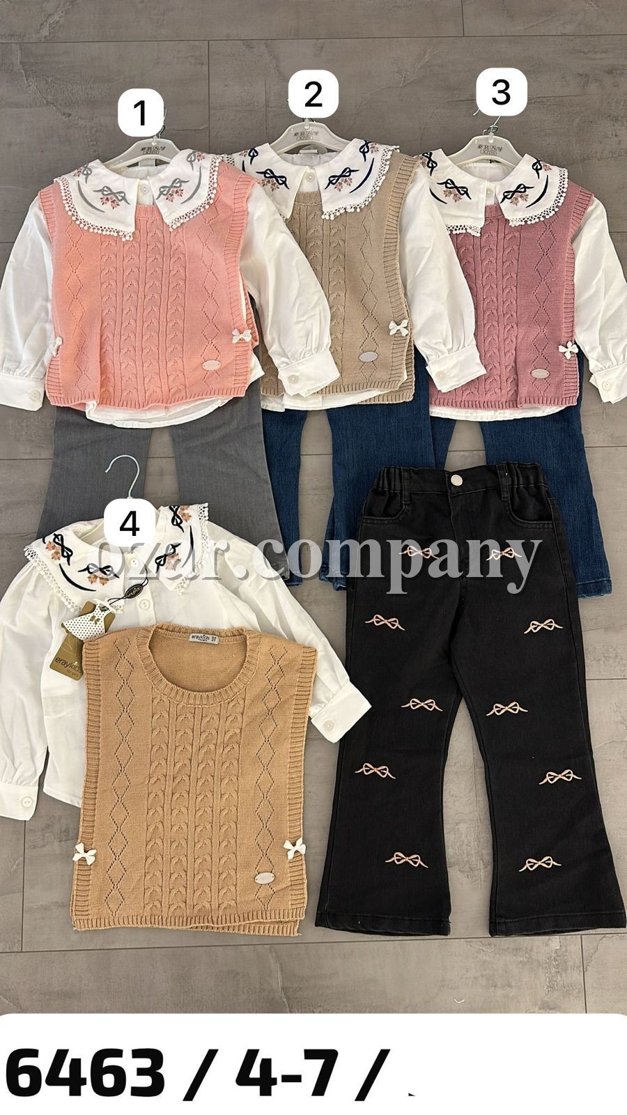 Костюм Тройка Для Девочки Eray Kids (4-5-6-7лет)  Костюм Тройка Для Девочки Eray Kids (4-5-6-7лет)