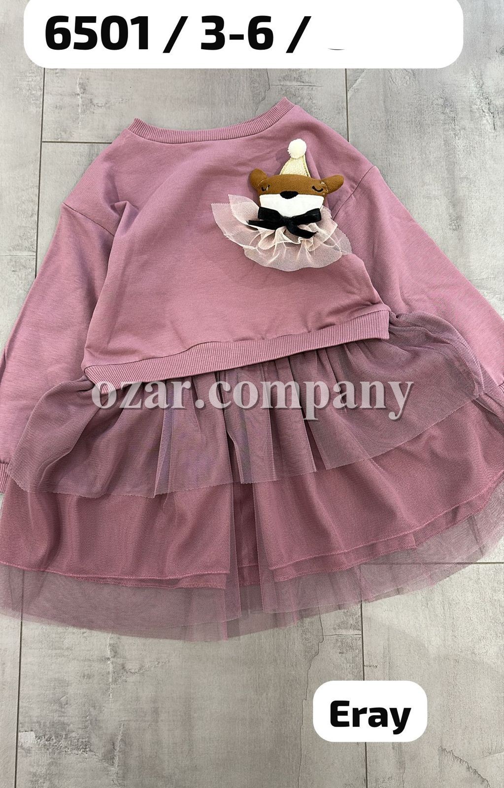 Платье Для Девочки Eray Kids (3-4-5-6лет)  Платье Для Девочки Eray Kids (3-4-5-6лет)