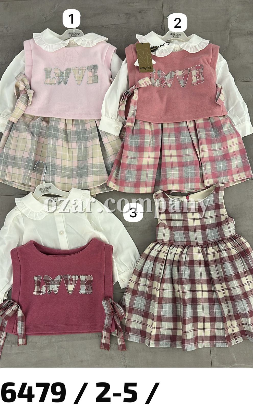 Костюм Тройка Для Девочки Eray Kids (2-3-4-5лет) Костюм Тройка Для Девочки Eray Kids (2-3-4-5лет)