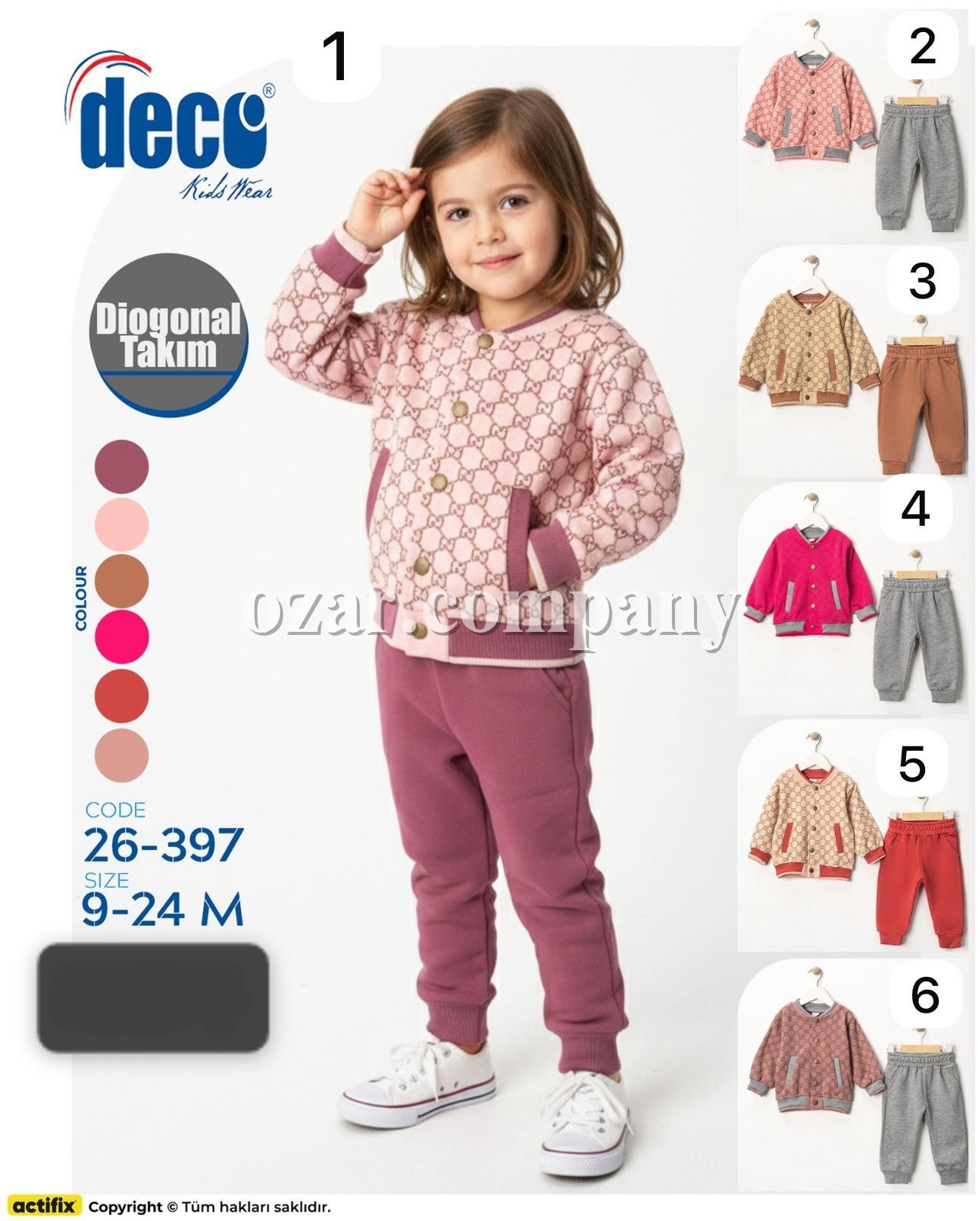 Костюм Для Девочки Deco (9-12-18-24мес.) Костюм Для Девочки Deco (9-12-18-24мес.)