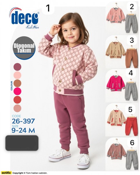 Костюм Для Девочки Deco (9-12-18-24мес.) Костюм Для Девочки Deco (9-12-18-24мес.)