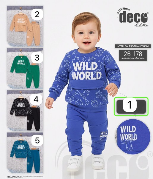 Костюм Для Мальчика Deco (9-12-18-24мес.) Костюм Для Мальчика Deco (9-12-18-24мес.)