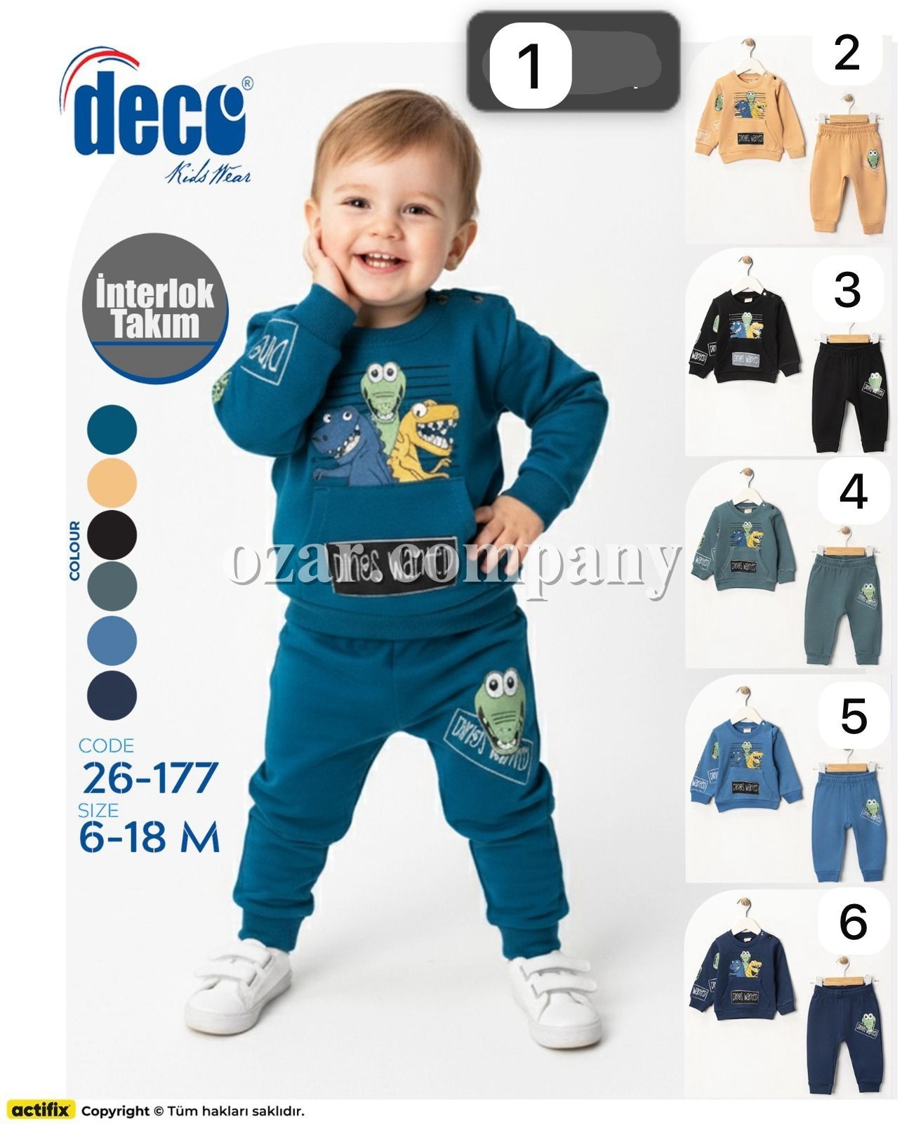 Костюм Для Мальчика Deco (6-9-12-18мес.) Костюм Для Мальчика Deco (6-9-12-18мес.)