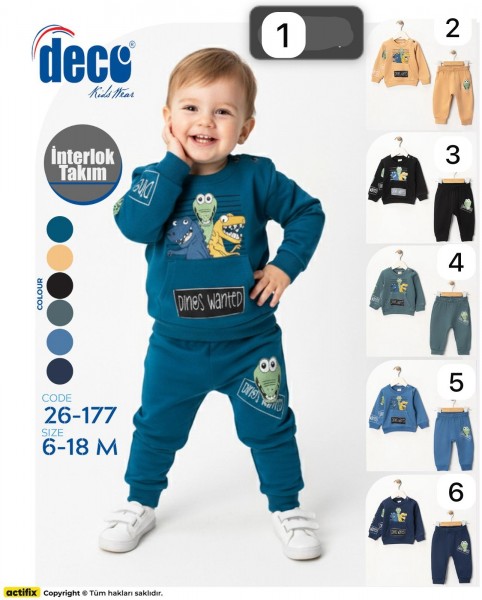 Костюм Для Мальчика Deco (6-9-12-18мес.) Костюм Для Мальчика Deco (6-9-12-18мес.)