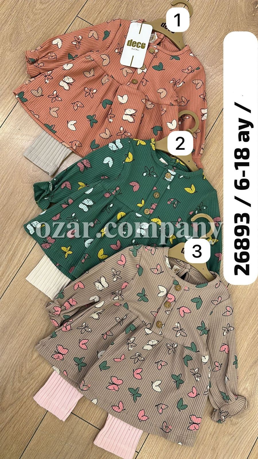 Костюм Для Девочки Deco (6-9-12-18мес.) Костюм Для Девочки Deco (6-9-12-18мес.)