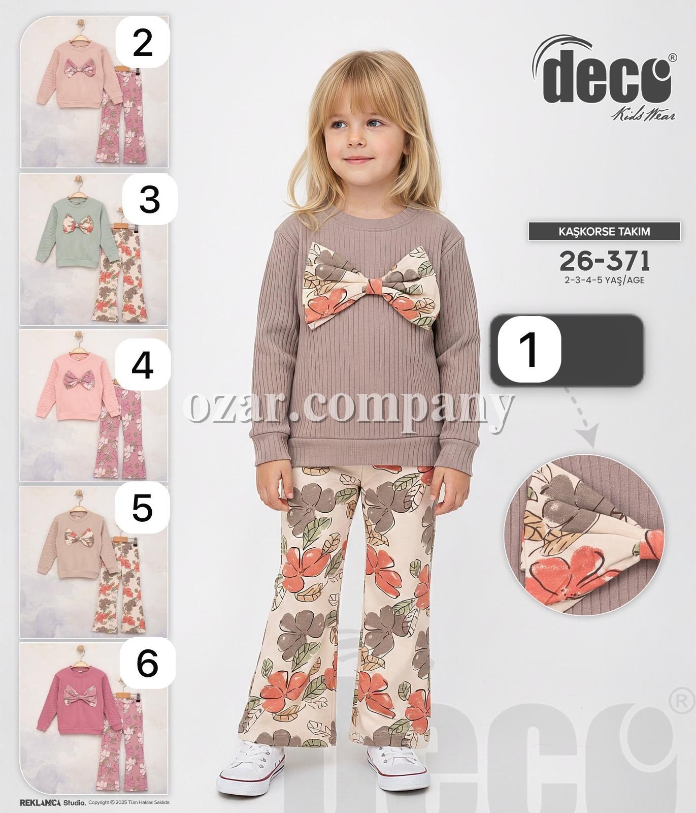 Костюм Для Девочки Deco (2-3-4-5лет) Костюм Для Девочки Deco (2-3-4-5лет)