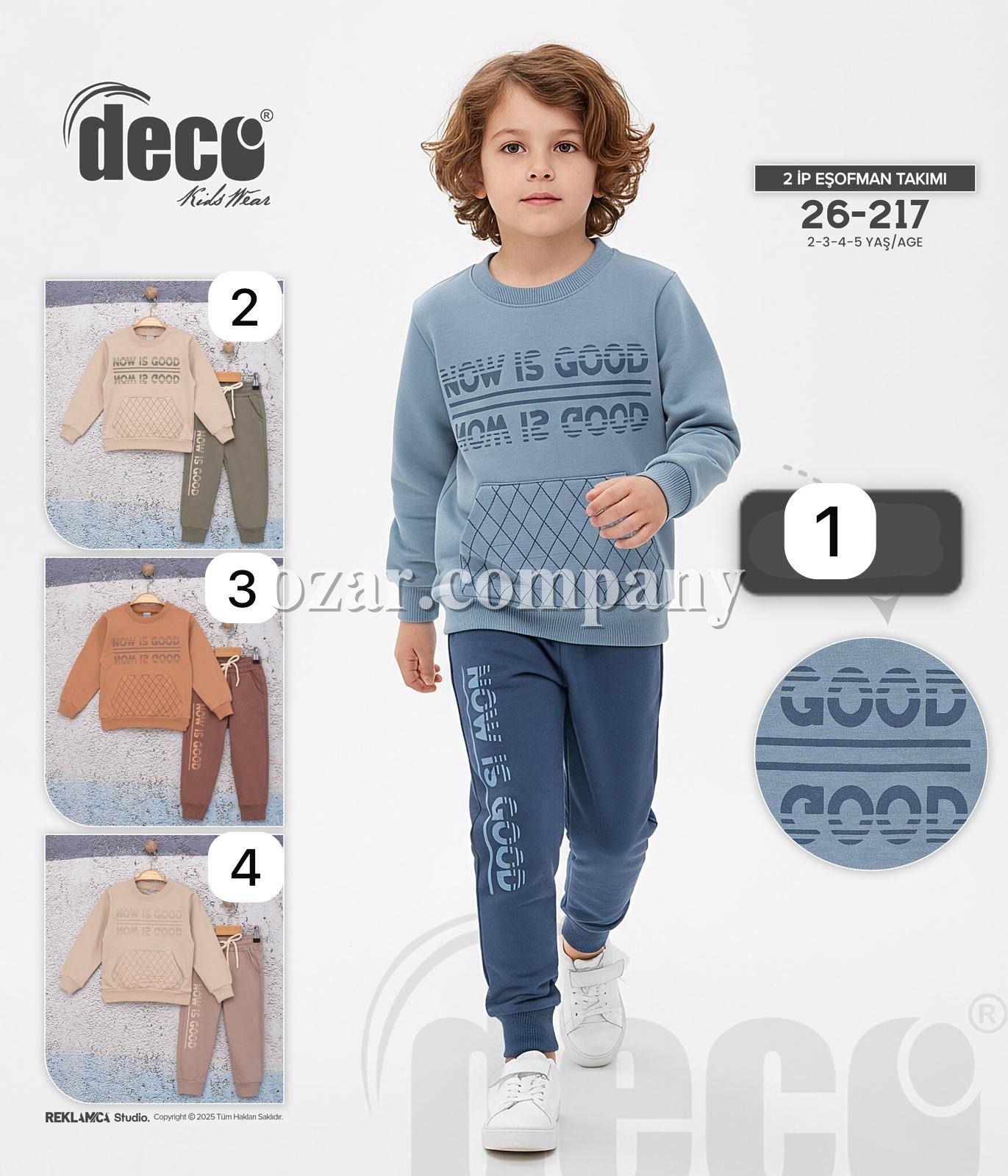 Костюм Двунитка Для Мальчика Deco (2-3-4-5лет) Костюм Двунитка Для Мальчика Deco (2-3-4-5лет)