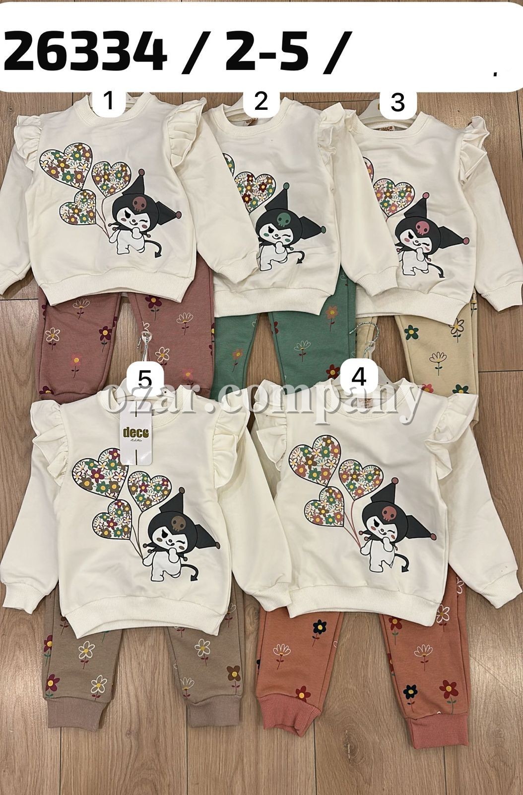 Костюм Для Девочки Deco (2-3-4-5лет) Костюм Для Девочки Deco (2-3-4-5лет)