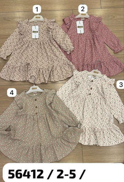 Платье Для Девочки Deco (2-3-4-5лет) Платье Для Девочки Deco (2-3-4-5лет)