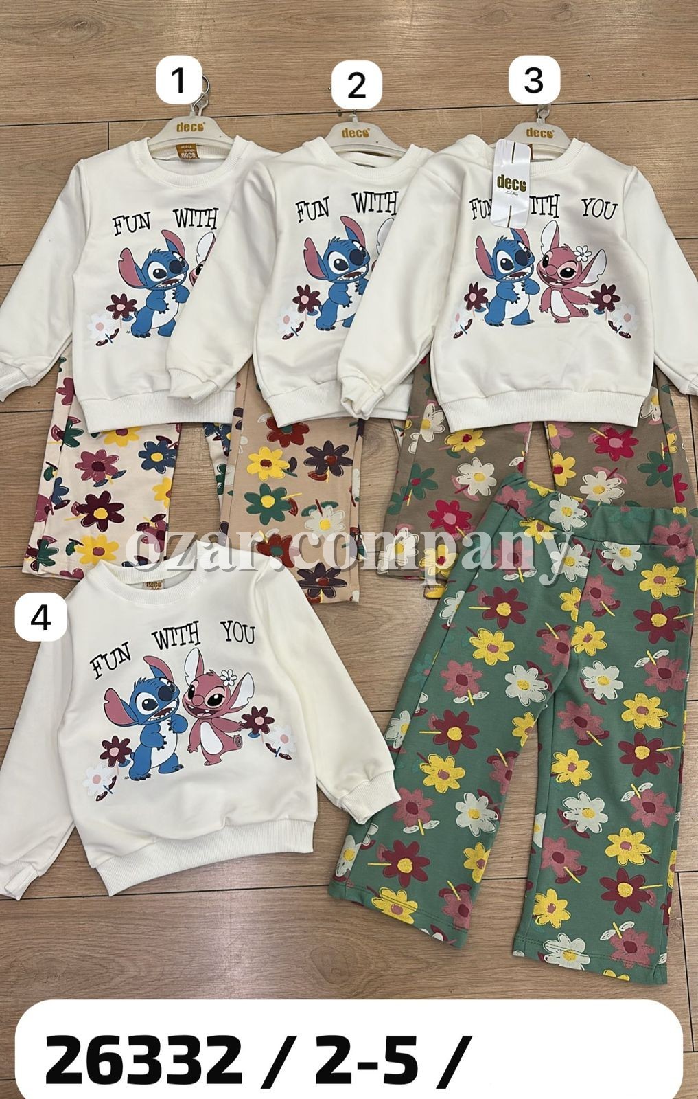 Костюм Для Девочки Deco (2-3-4-5лет) Костюм Для Девочки Deco (2-3-4-5лет)