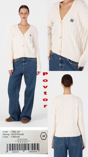 Женский Трикотажный Кардиган A.M.N. Женский Трикотажный Кардиган A.M.N.