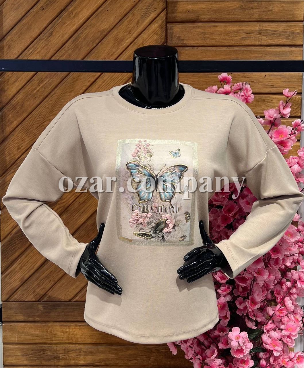 Женский Свитшот Miu Miu Женский Свитшот Miu Miu