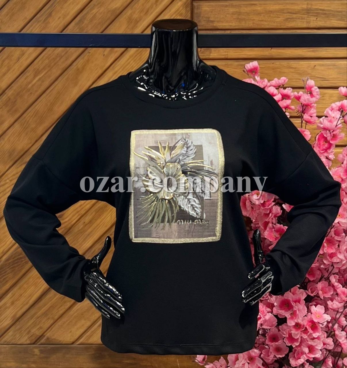 Женский Свитшот Miu Miu Женский Свитшот Miu Miu