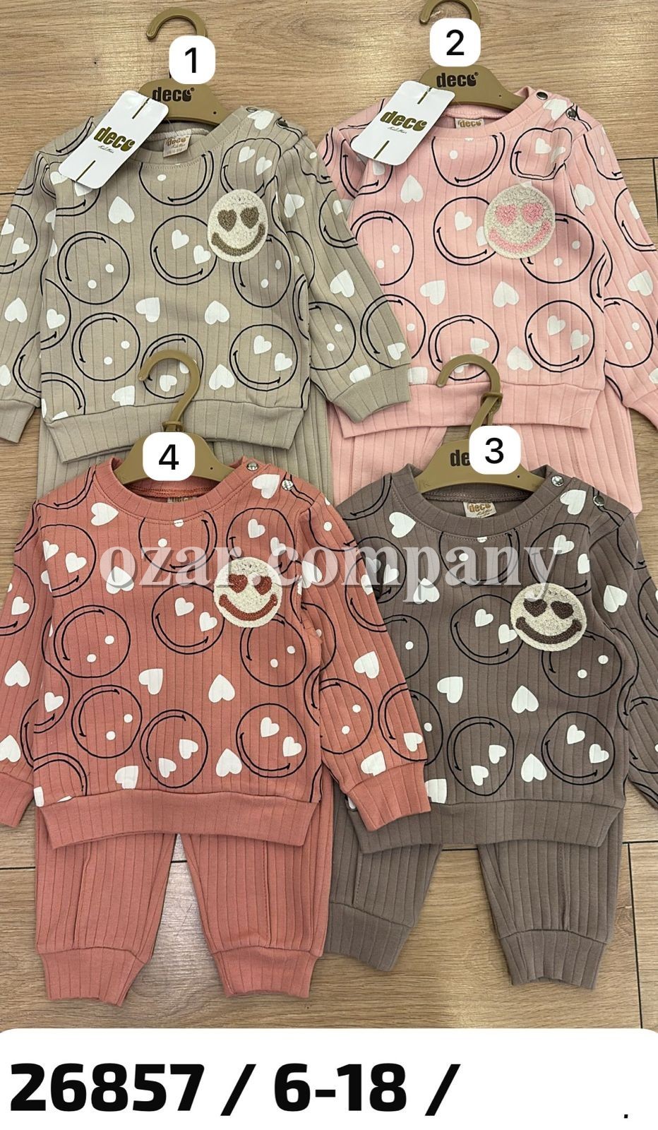 Костюм Для Девочки Deco (6-9-12-18мес.) Костюм Для Девочки Deco (6-9-12-18мес.)