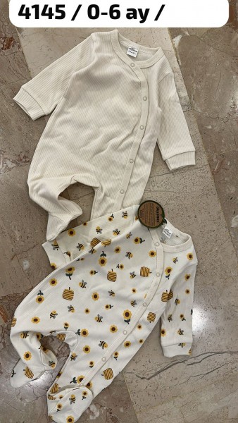 Пара Человечков Для Новорождённых Okyanus (0-3/3-6мес. по 2 шт.)  Пара Человечков Для Новорождённых Okyanus (0-3/3-6мес. по 2 шт.)