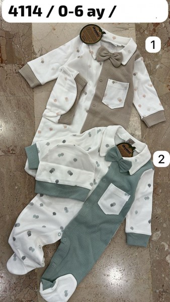 Человечек Для Мальчика Okyanus (0-3/3-6мес.)  Человечек Для Мальчика Okyanus (0-3/3-6мес.)