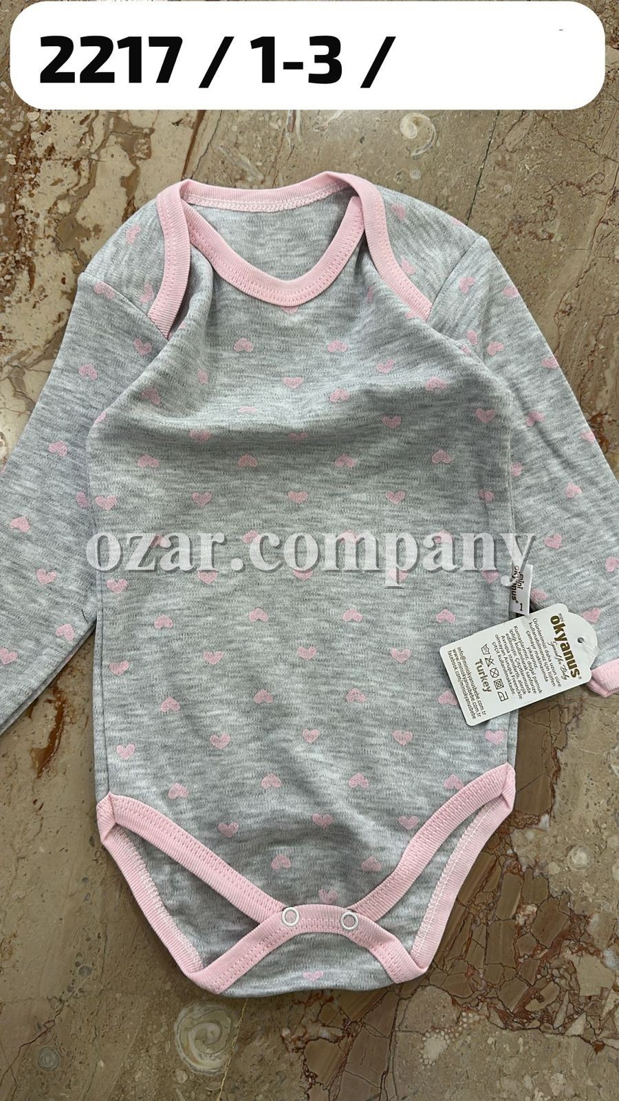 Бодик Для Девочки Okyanus (1-2-3лет)  Бодик Для Девочки Okyanus (1-2-3лет)