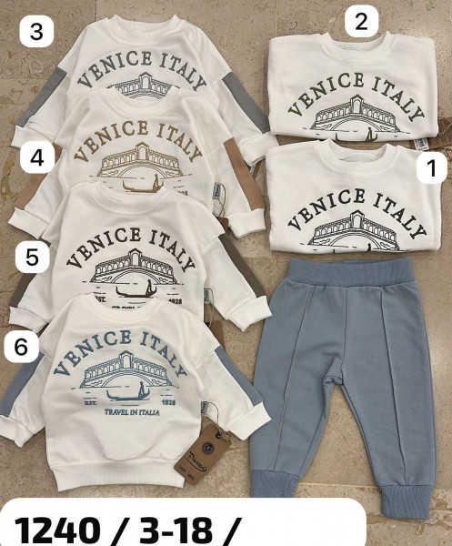 Костюм Для Мальчика Picossa (3-6/6-9/9-12/12-18мес.) Костюм Для Мальчика Picossa (3-6/6-9/9-12/12-18мес.)