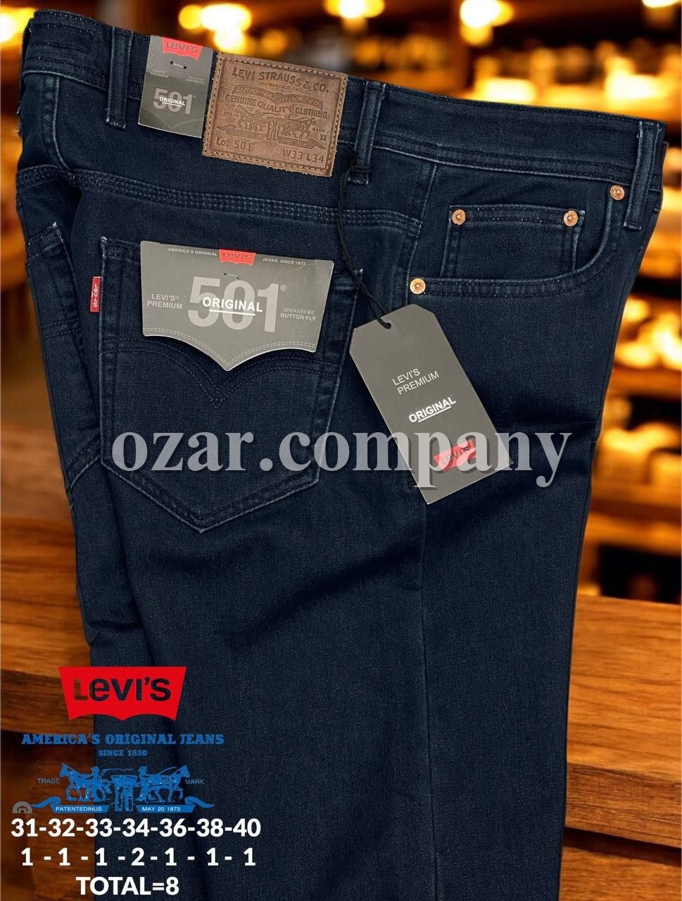 Мужские Джинсы Levis 501 Мужские Джинсы Levis 501