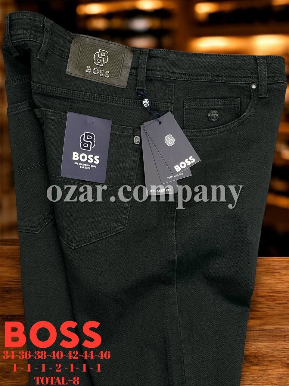 Мужские Джинсы Boss (Большие размеры)