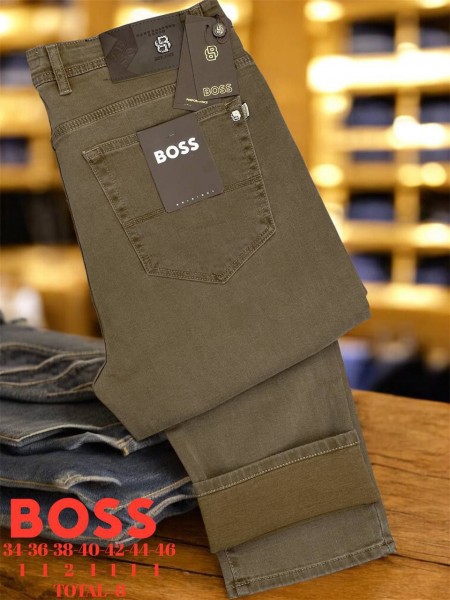 Мужские Джинсы Boss (Большие размеры) Мужские Джинсы Boss (Большие размеры)