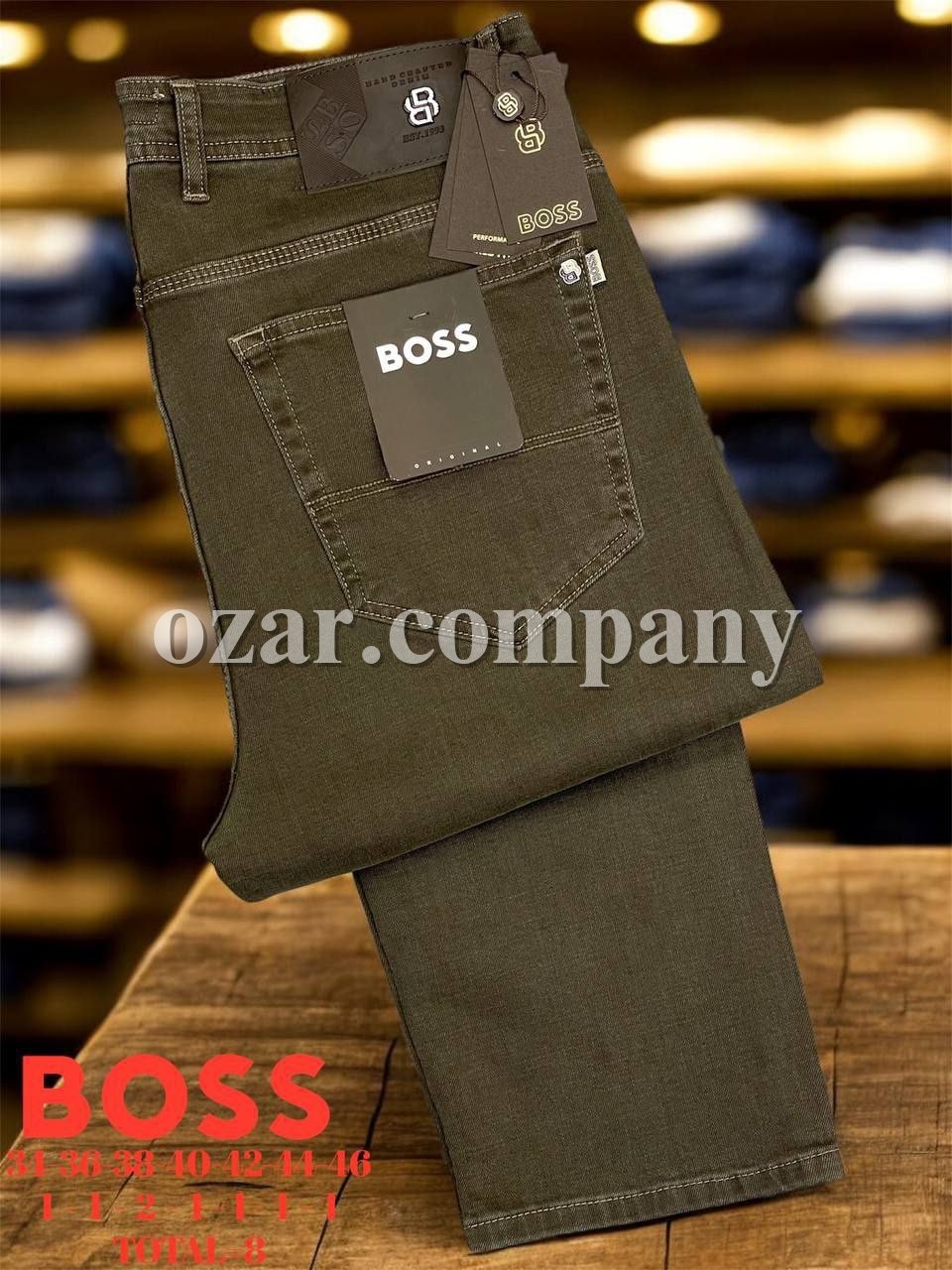 Мужские Джинсы Boss (Большие размеры)