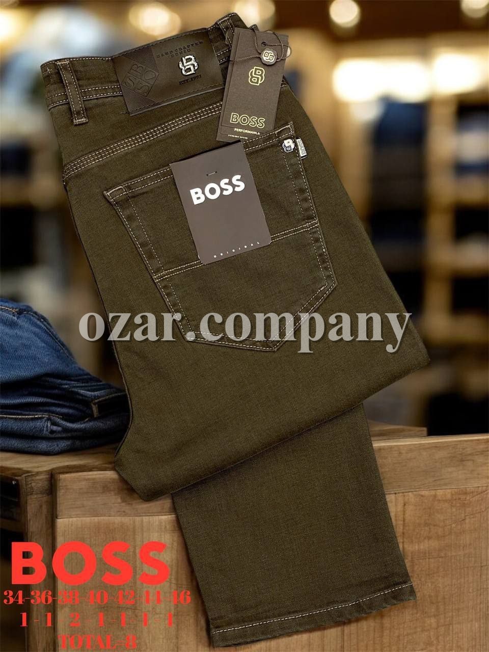 Мужские Джинсы Boss (Большие размеры)