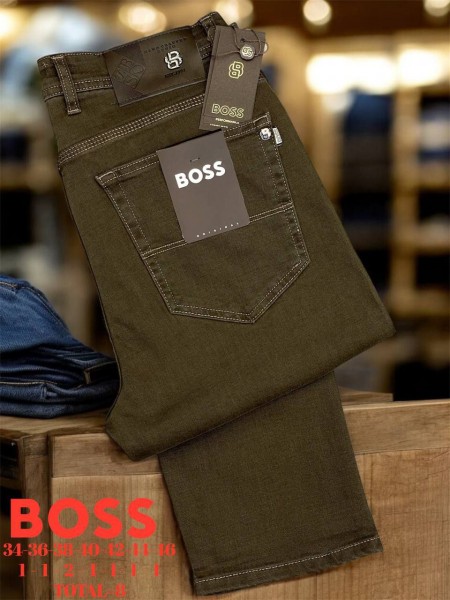 Мужские Джинсы Boss (Большие размеры) Мужские Джинсы Boss (Большие размеры)