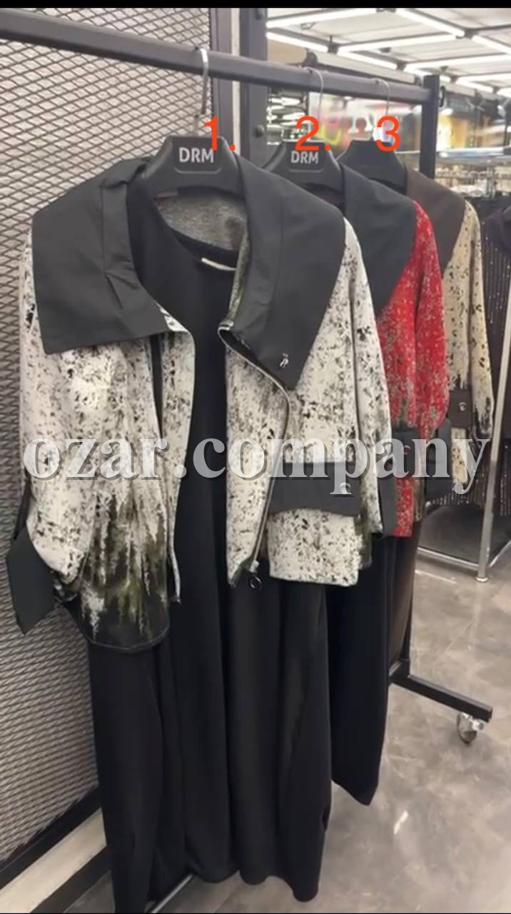 Женское Платье с Жакетом Dolares (Большие размеры) 