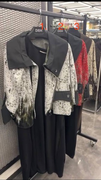 Женское Платье с Жакетом Dolares (Большие размеры) 