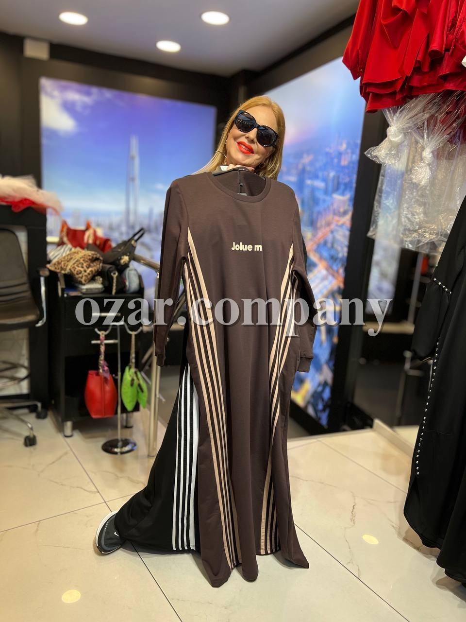 Женское Платье Iness (Большие размеры) Женское Платье Iness (Большие размеры)