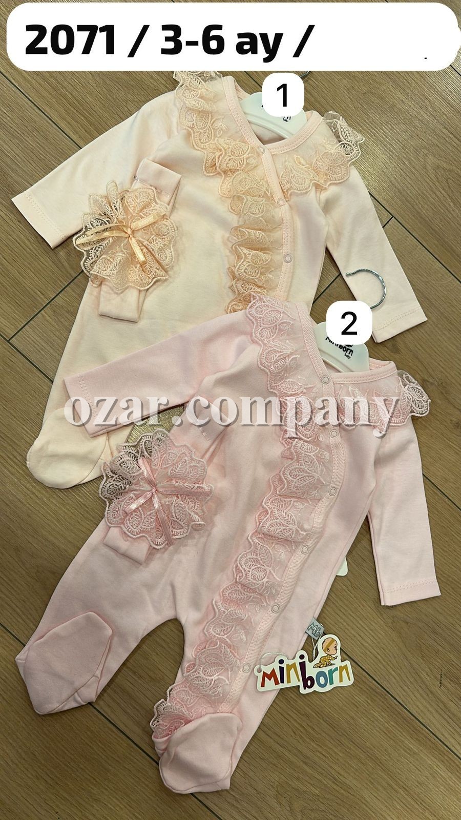 Человечек Для Девочки Mini Born (0-3/0-3/3-6мес.) Человечек Для Девочки Mini Born (0-3/0-3/3-6мес.)