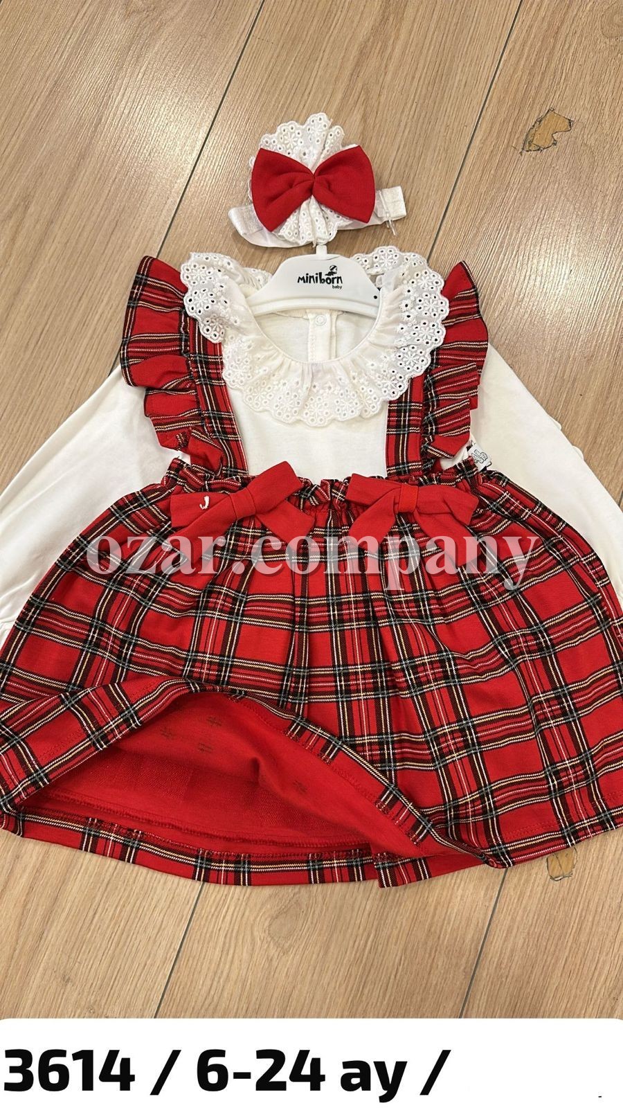 Сарафан Для Девочки Mini Born (6-9/9-12/12-18/18-24мес.) Сарафан Для Девочки Mini Born (6-9/9-12/12-18/18-24мес.)