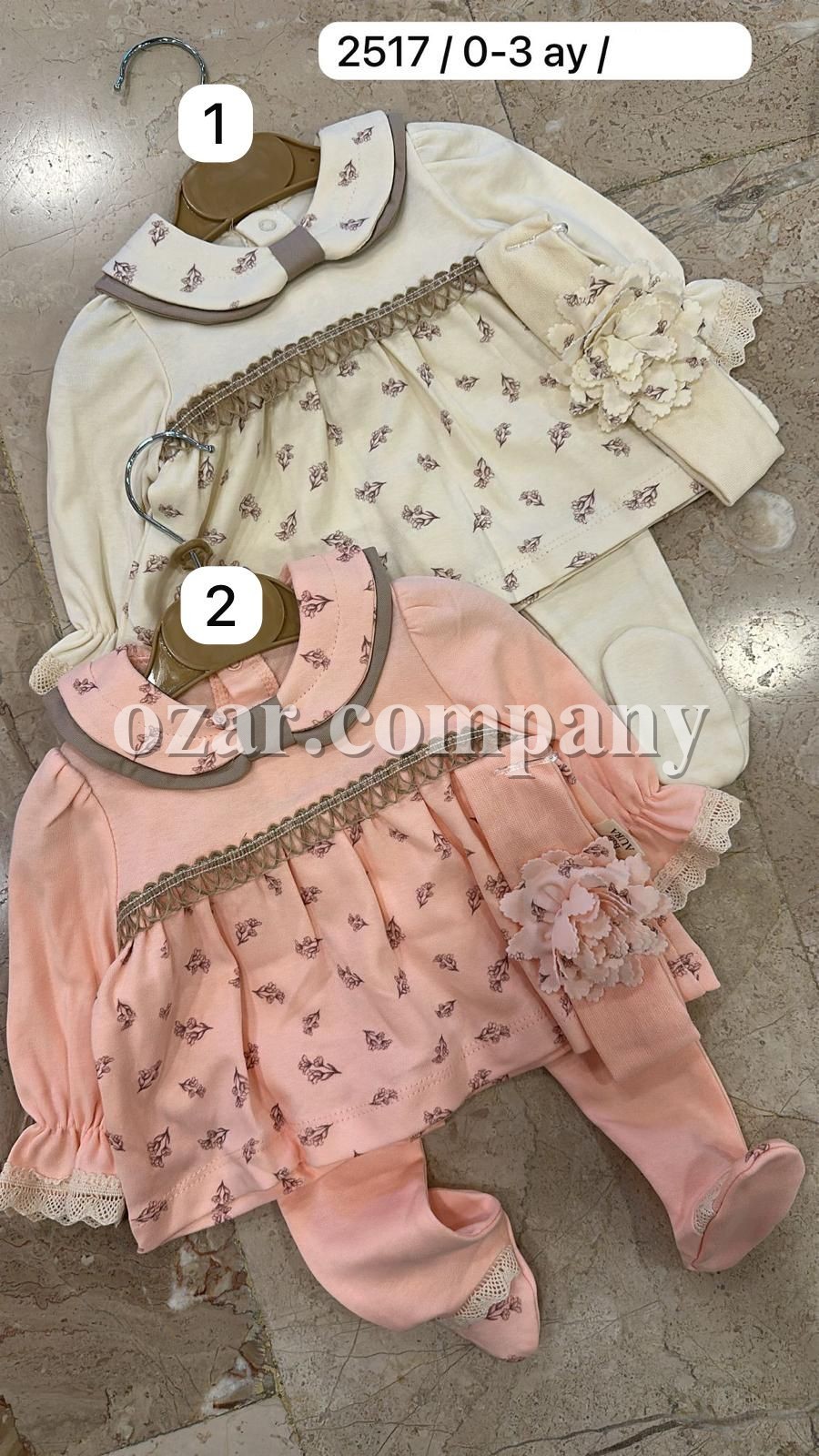 Комплект Для Девочки Rossa Blue (0-3мес.) Комплект Для Девочки Rossa Blue (0-3мес.)