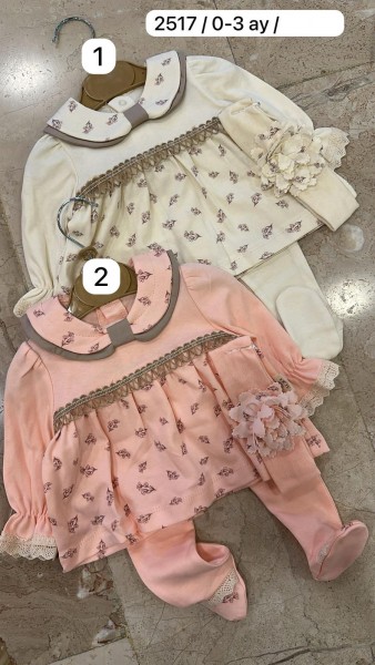 Комплект Для Девочки Rossa Blue (0-3мес.) Комплект Для Девочки Rossa Blue (0-3мес.)