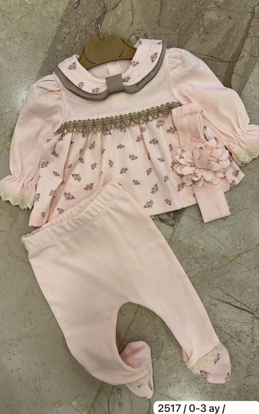 Комплект Для Девочки Rossa Blue (0-3мес.) Комплект Для Девочки Rossa Blue (0-3мес.)