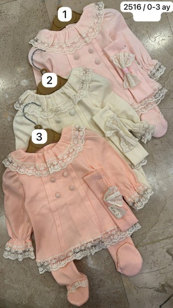 Комплект Для Девочки Rossa Blue (0-3мес.) Комплект Для Девочки Rossa Blue (0-3мес.)