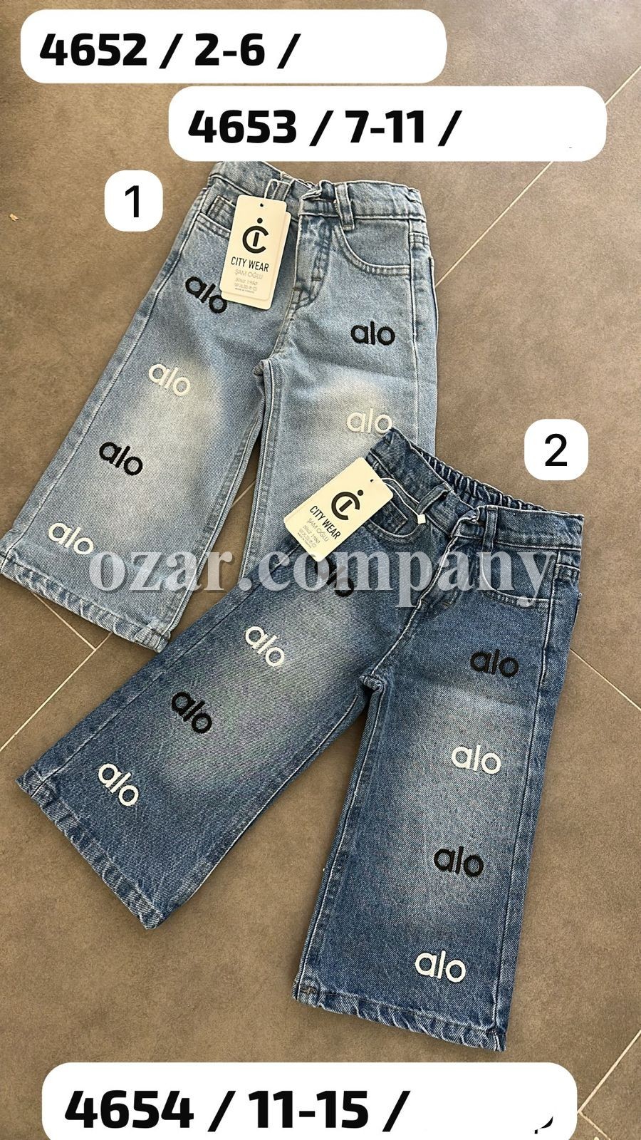 Джинсы Для Девочки City Wear (7-8-9-10-11лет) Джинсы Для Девочки City Wear (7-8-9-10-11лет)